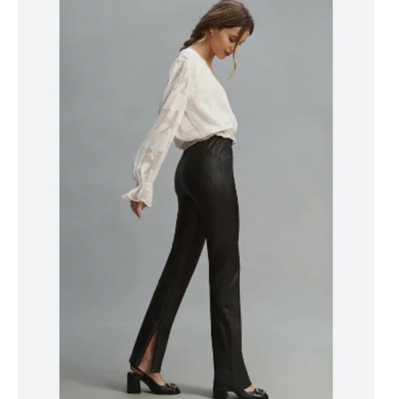 NWOT PILCRO GLASGOW FAUX LEATHER SKINNY PANTS - Picture 2 of 13